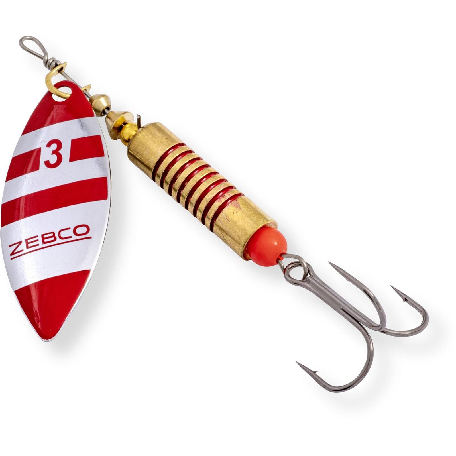 Zebco Trophy Z-River silber/rot Streifen