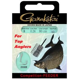 Gamakatsu Feeder Strong BKD 2030B 80cm 10Stk. #12 0,20mm