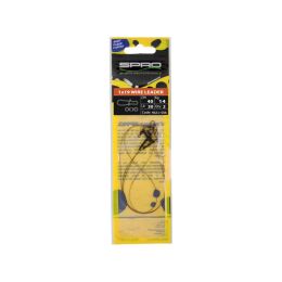 SPRO Matte Black Leader 1x19 Wire 0,40mm 40cm 9,1kg