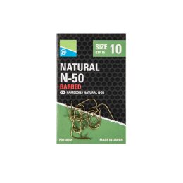 Preston Natural N-50 15Stk. Size 10