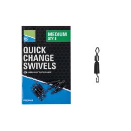 Preston Quick Change Swivels 8Stk.