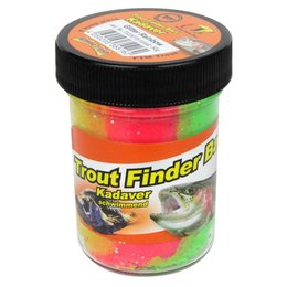 FTM Trout Finder Bait Kadaver Glitter Rainbow schwimmend 50g