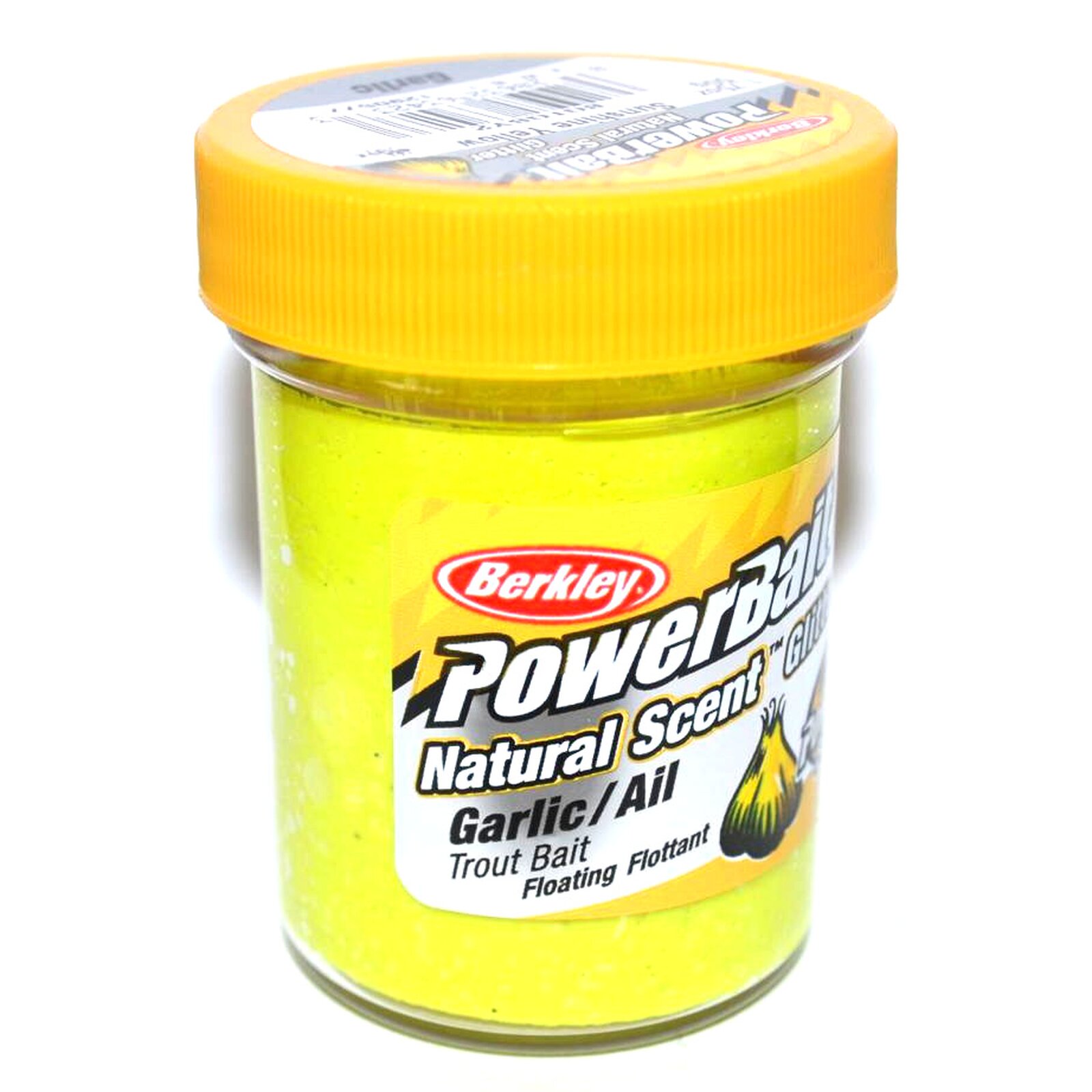 Berkley Trout Bait Glitter Sunshine Yellow Knoblauch - 50g