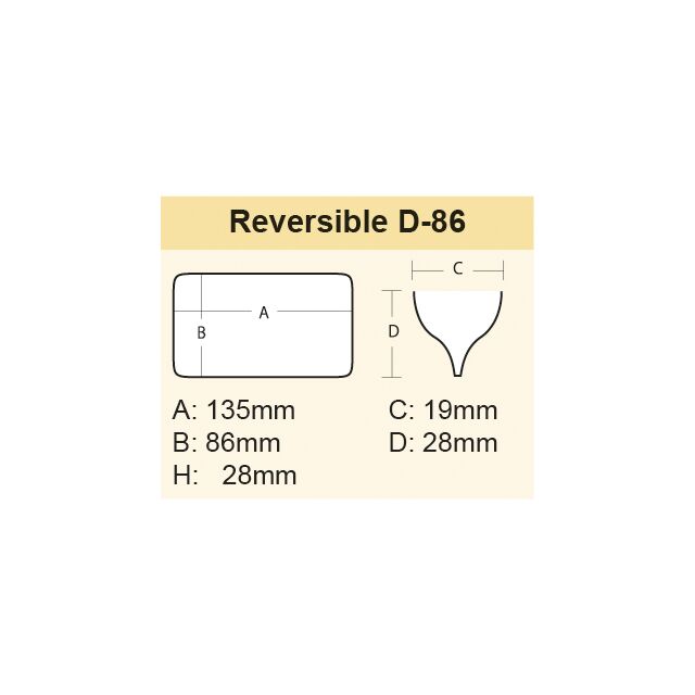 MEIHO Reversible D-86 schwarz