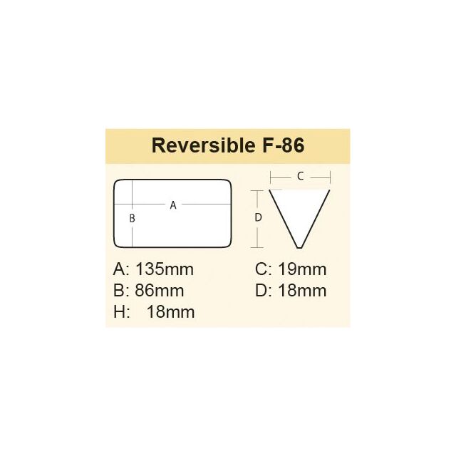MEIHO Reversible F86 navy