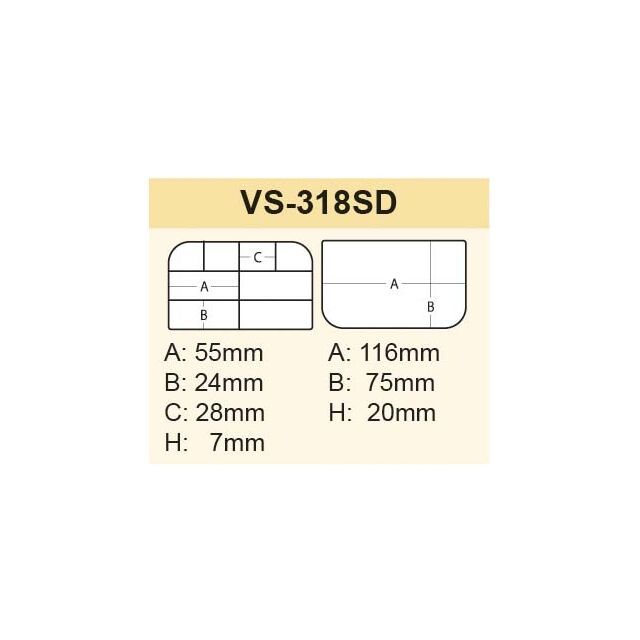 MEIHO VS-318 SD Smartbox