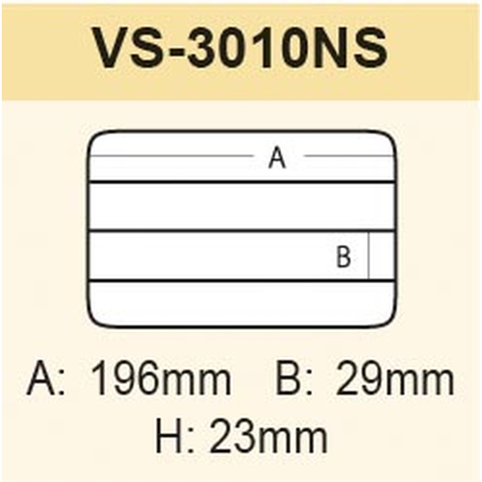 MEIHO VS-3010 NS Schwarz