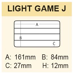 MEIHO Light Game Case J schwarz