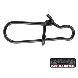 SPRO Matt Black Easy Snap #3 | 18,0 kg | 18 Stk.