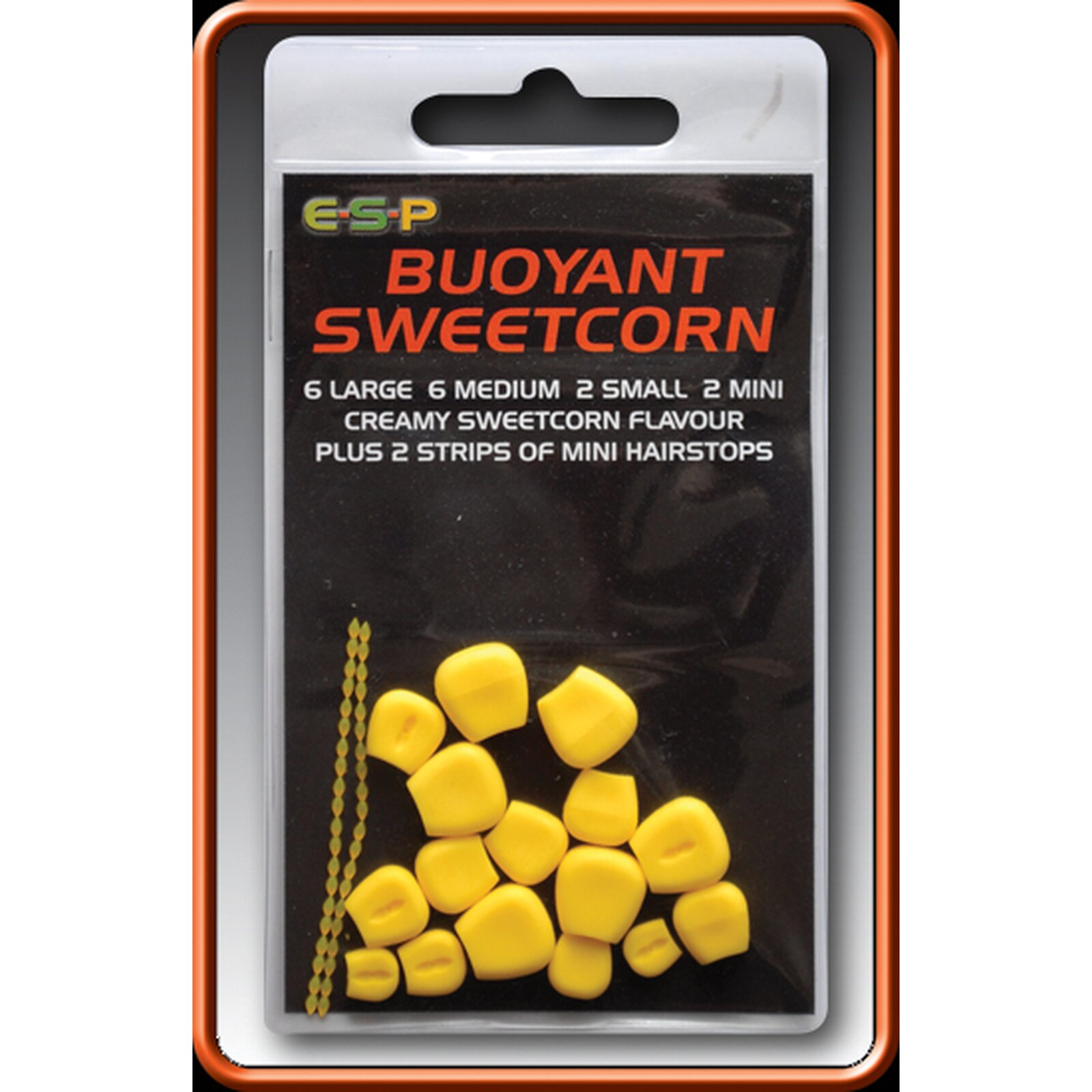 E-S-P Buoyant Sweetcorn Yellow 12 Stk.