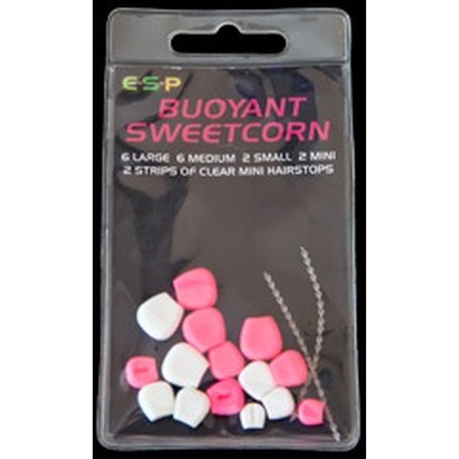 E-S-P Buoyant Sweetcorn rosa/weiss 12 Stk.