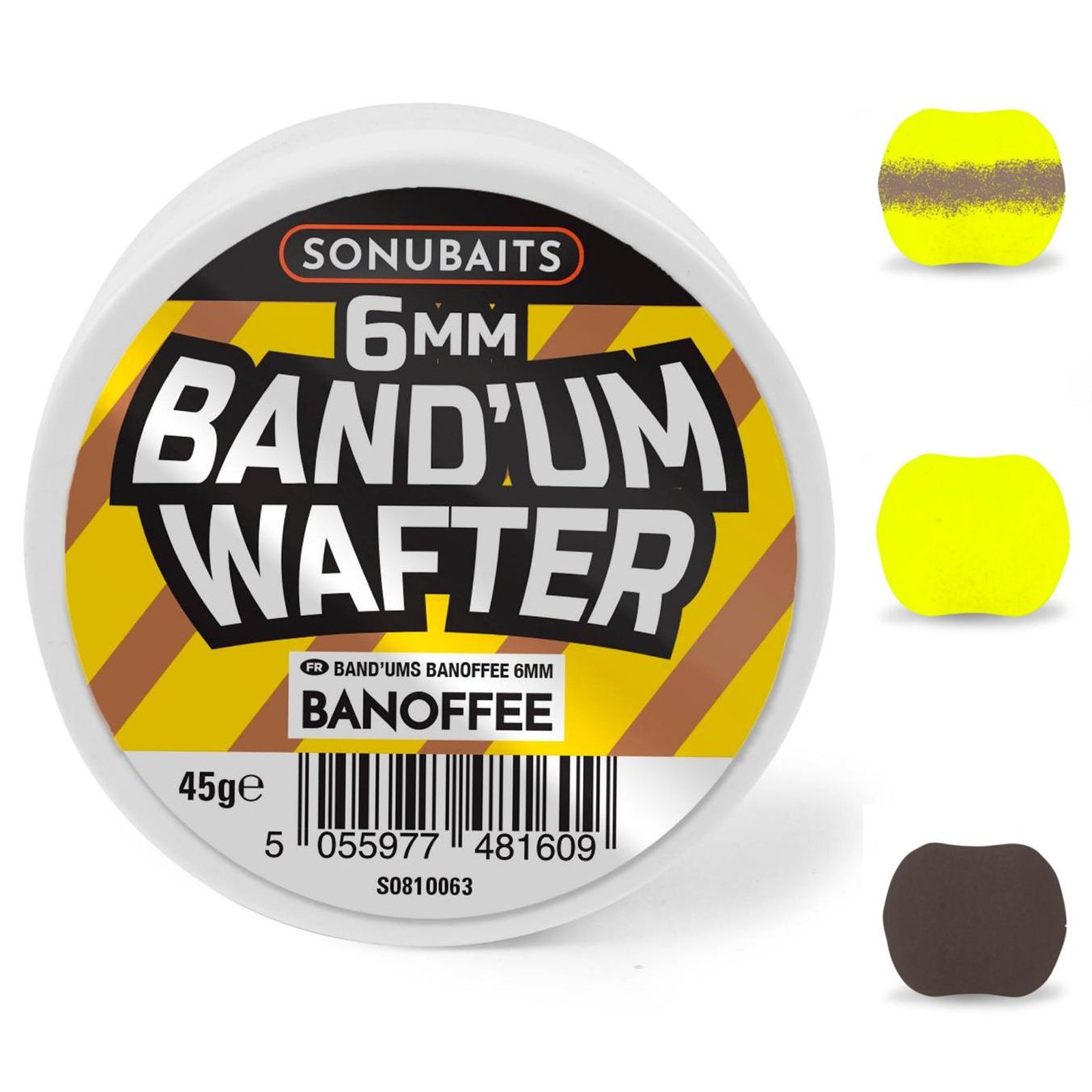 Sonubaits BandUm Wafter Banoffee 45g 10mm