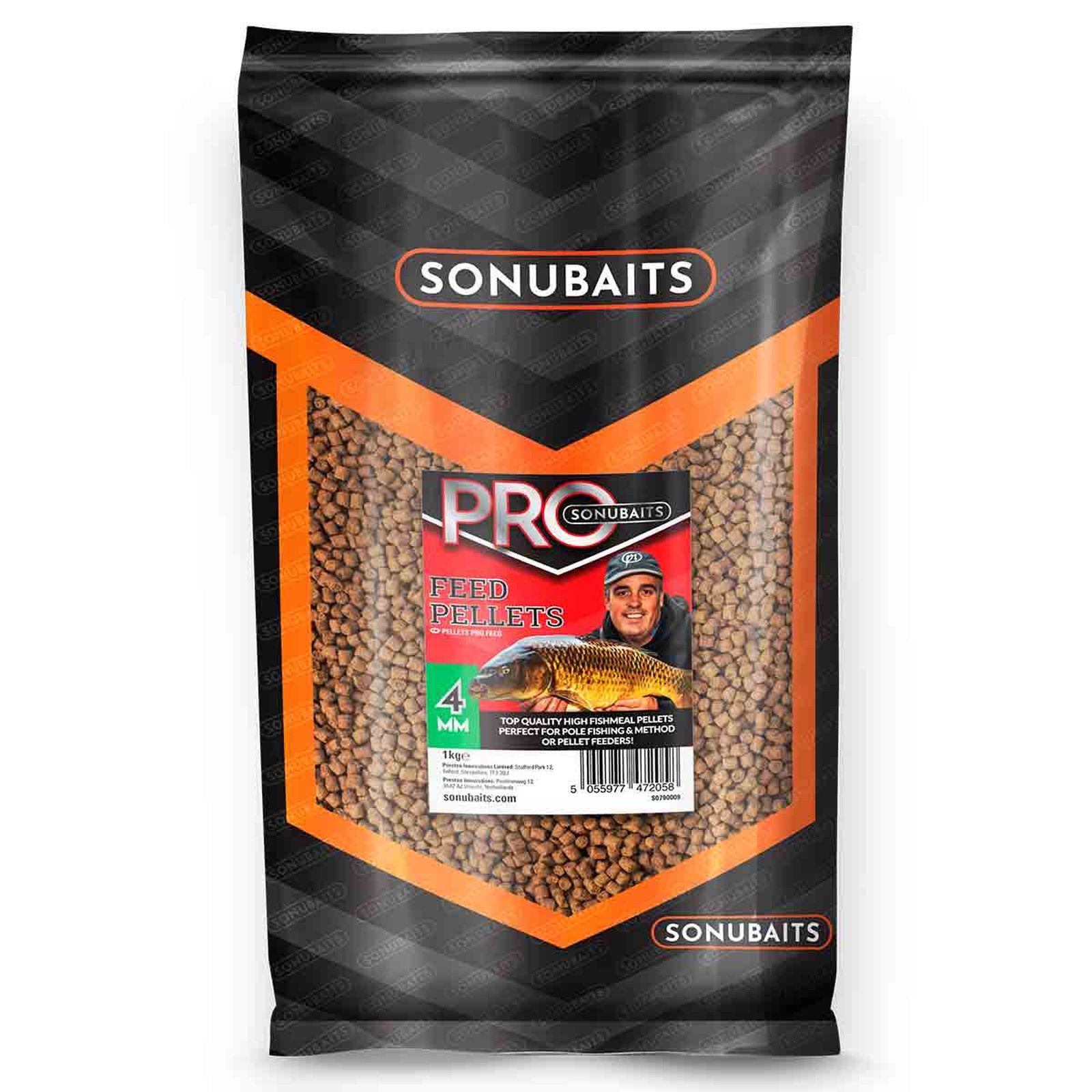 Sonubaits Pro Feed Pellets 1,00kg 4mm