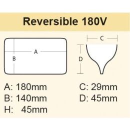 MEIHO Reversible 180V weiß