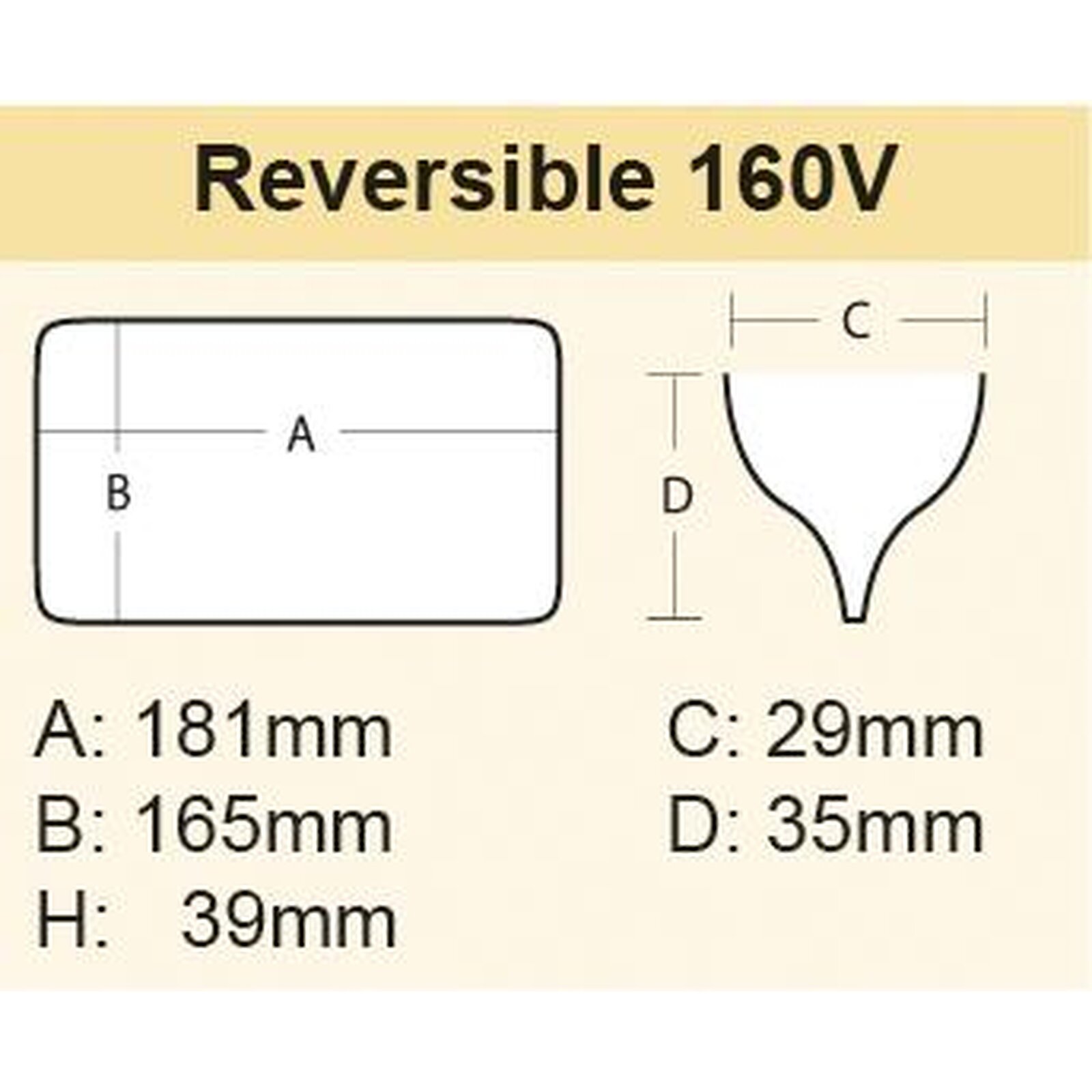 MEIHO Reversible 160 klar