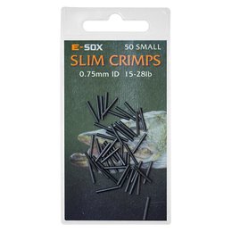 Drennan E-SOX Slim Crimps 0,75mm 50 Stk.
