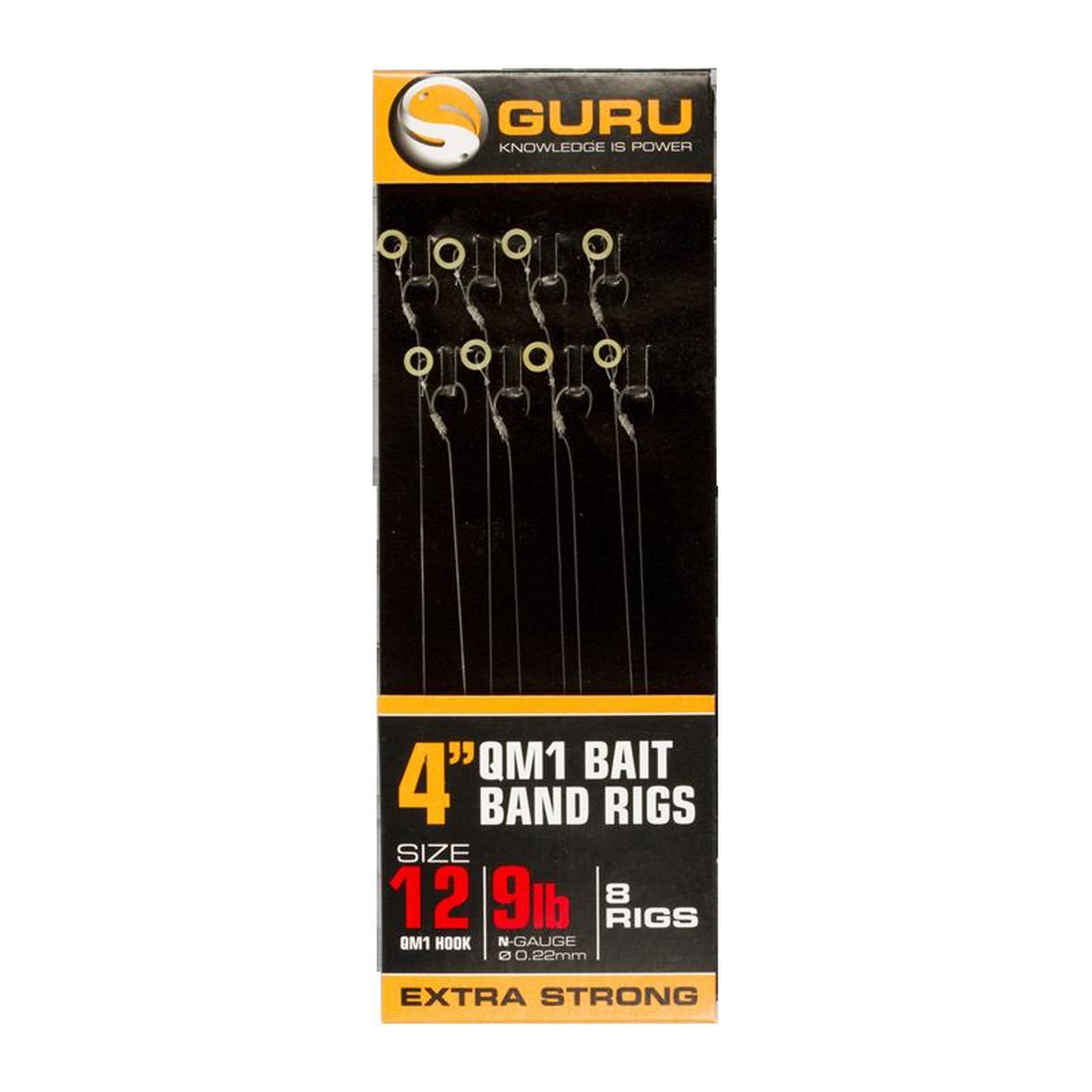 GURU Bait Bands QM1 Ready Rig 4 (0,19/size 14)
