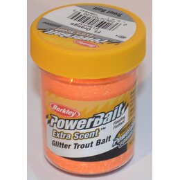 Berkley Trout Bait Fluo Orange Glitter - 50g
