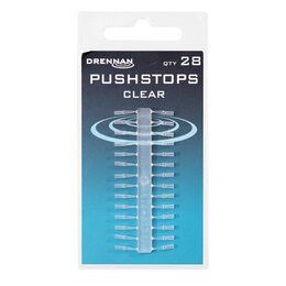 Drennan Pushstop Clear 28Stk.