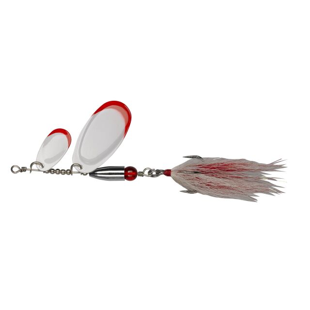 Pezon & Michel Buck Pike Tandem No2/6 White Red 27g
