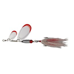 Pezon & Michel Buck Pike Tandem No2/6 White Red 27g