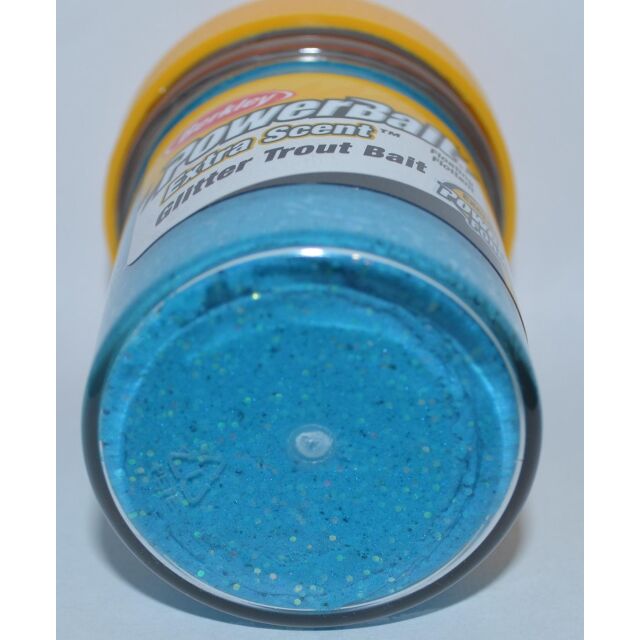 Berkley Trout Bait Extra Scent Glitter Neon Blue 50g