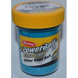 Berkley Trout Bait Extra Scent Glitter Neon Blue - 50g