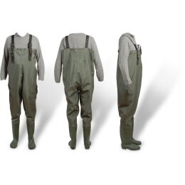 Zebco PVC-Watstiefel grün