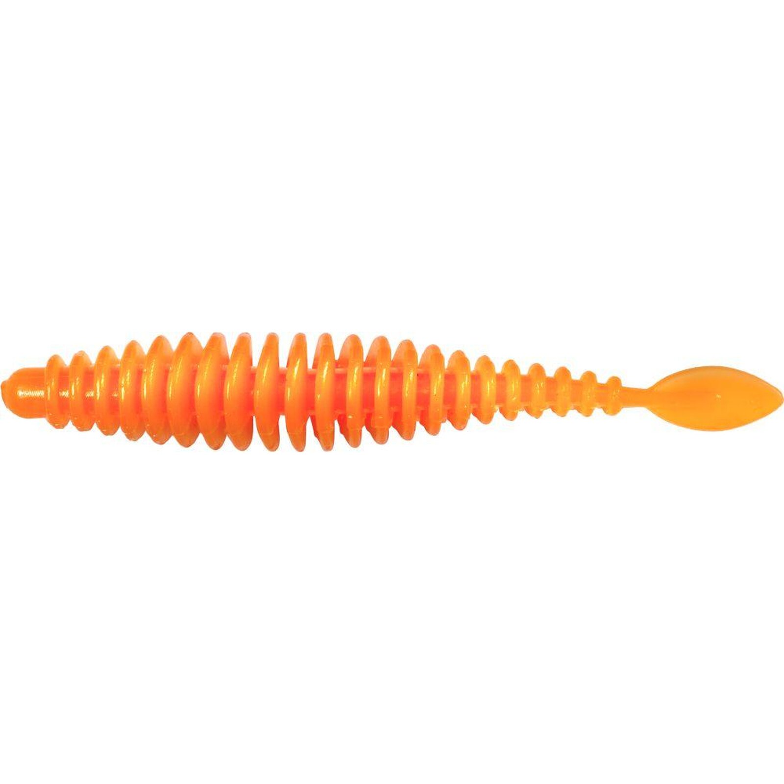 Magic Trout T-Worm P-Tail neon orange Kse 1,5g 6,5cm 6Stk.