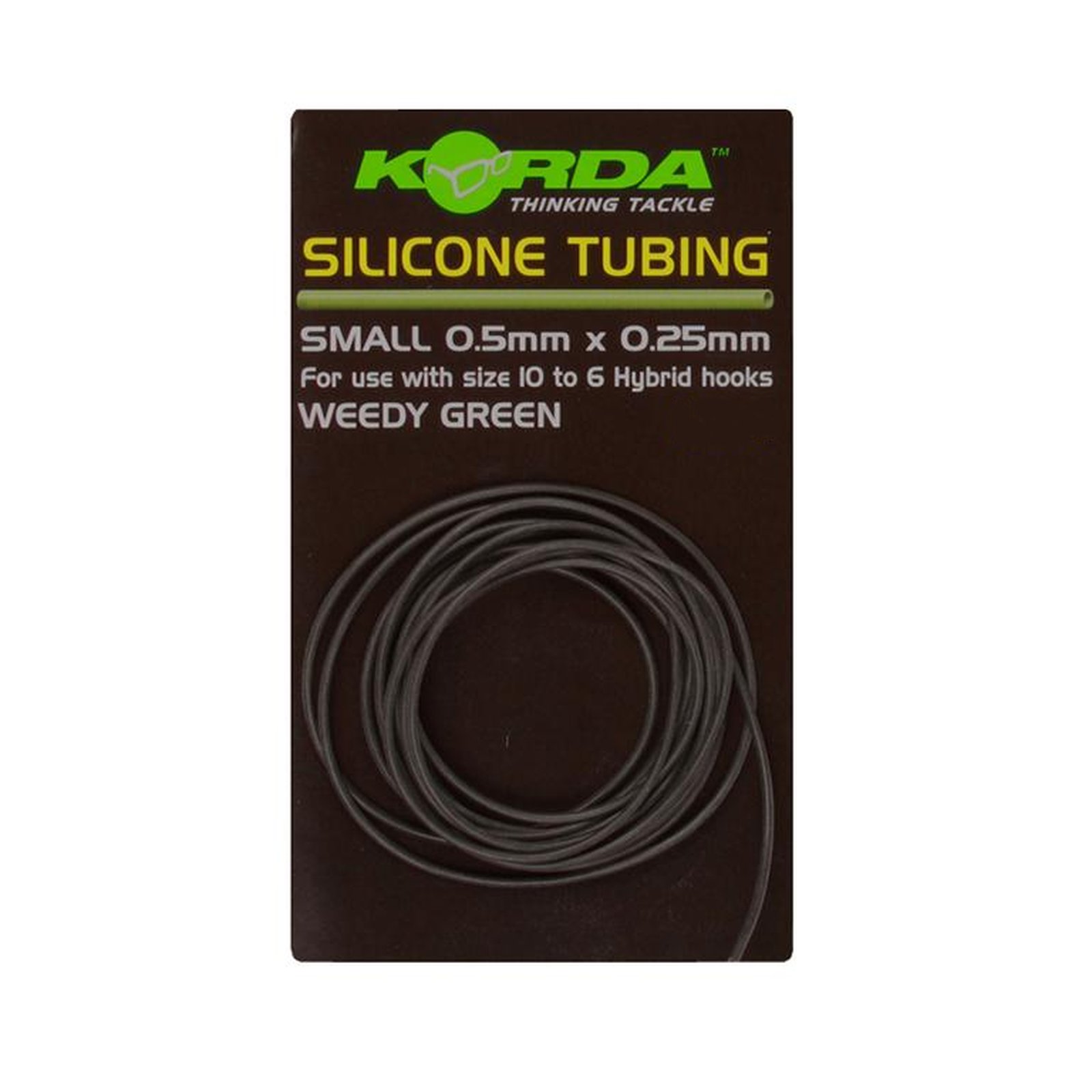 Korda Silicone Tube - Green 0,5mm