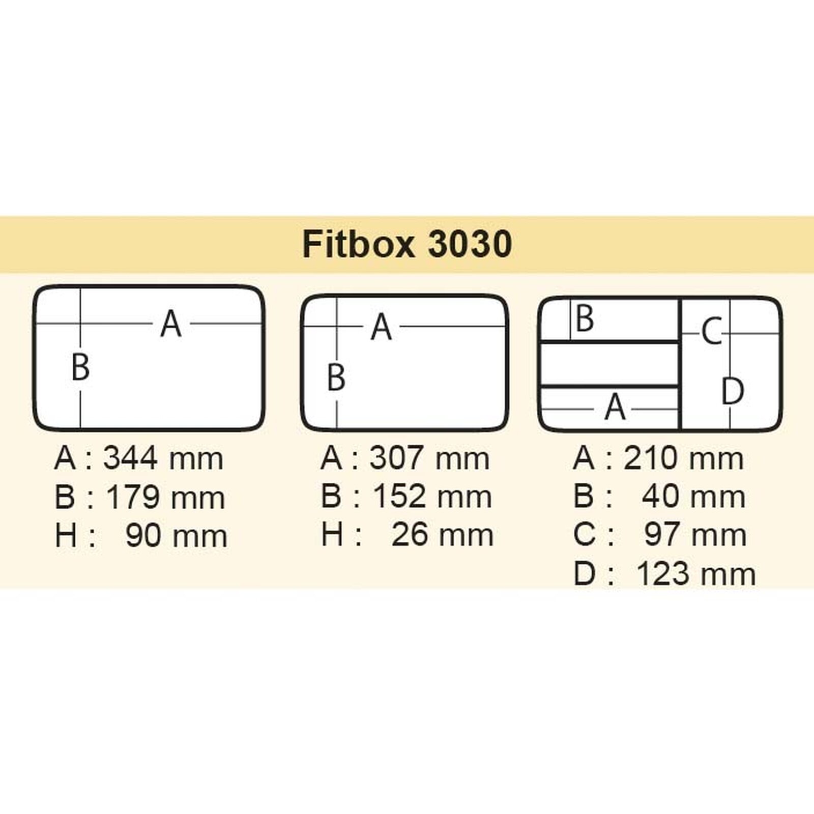 MEIHO Fit Box 3030