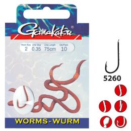 Gamakatsu Vorfachhaken Worm LS-5260