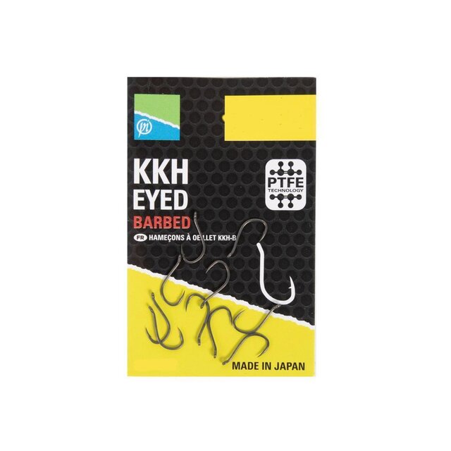 Preston KKH Barbed Einzelhaken 10 Stk.