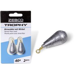 Zebco Trophy Birnenblei mit Wirbel 60g 1Stk