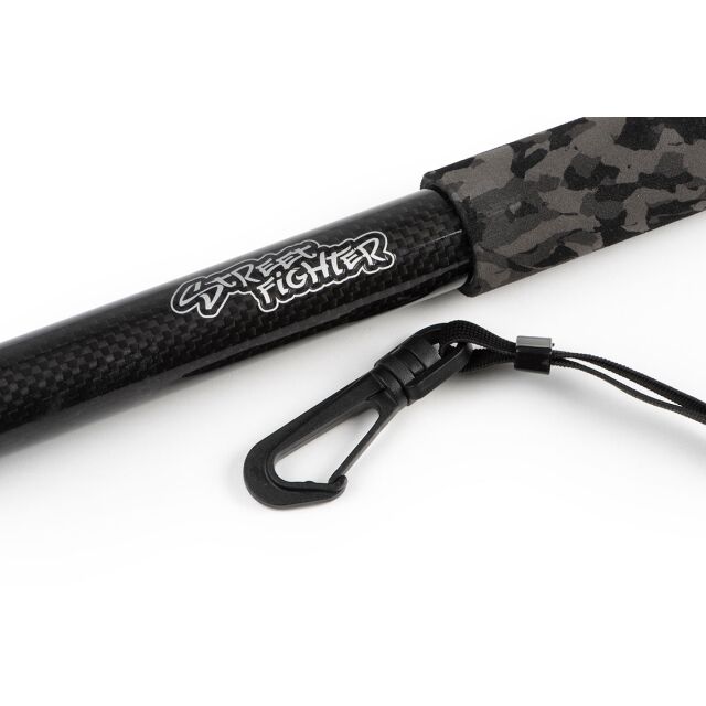 FOX Rage Street Fighter Carbon Street Net 3,70m Extra langer Raubfischkesscher