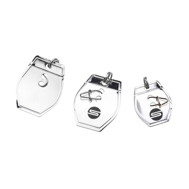 SPRO Freestyle Chatter Blades Chrome 16mm