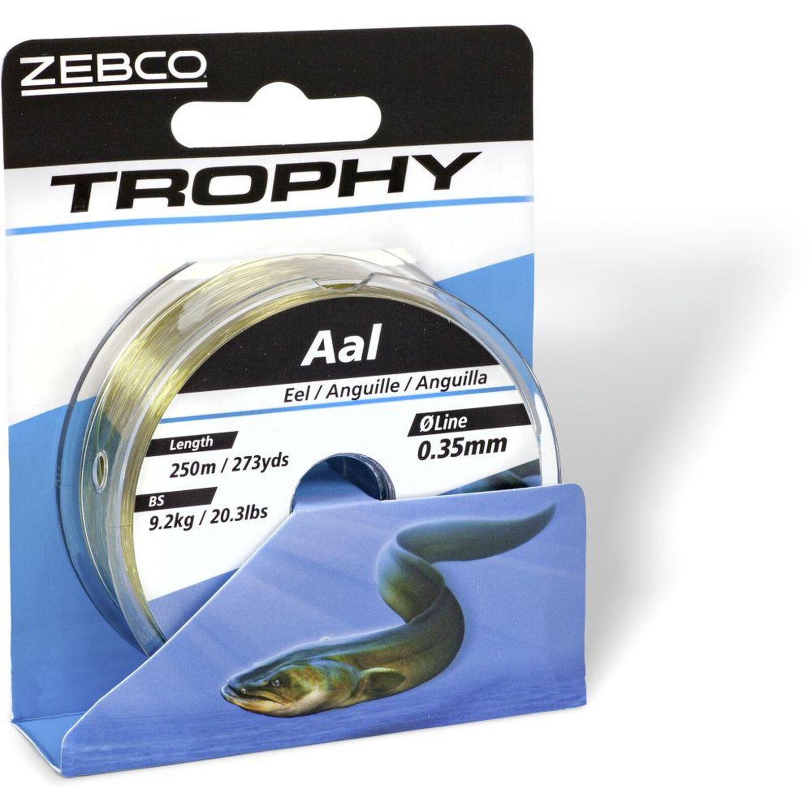 Zebco Trophy Aal 300m camo-hell 0,35mm 9,2kg