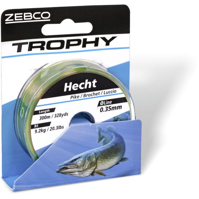 Zebco Trophy Hecht 300m grün