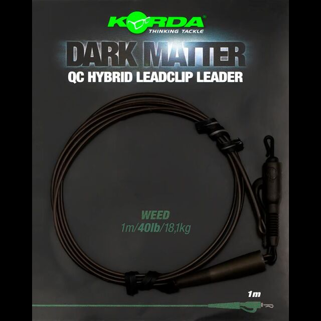 Korda Dark Matter QC Hybrid Leadclip Leader Weed 1Stk.
