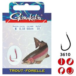 Gamakatsu BKD-3610N Trout Spiral 100cm 4Stk.