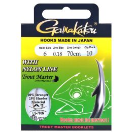 Gamakatsu Trout Master 708N Nylon 70cm 10Stk.