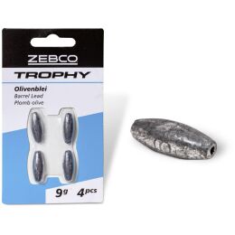 Zebco Trophy Olivenblei 20g | 3 Stk.