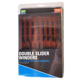 Preston Double Slider Winders 26cm Orange Box