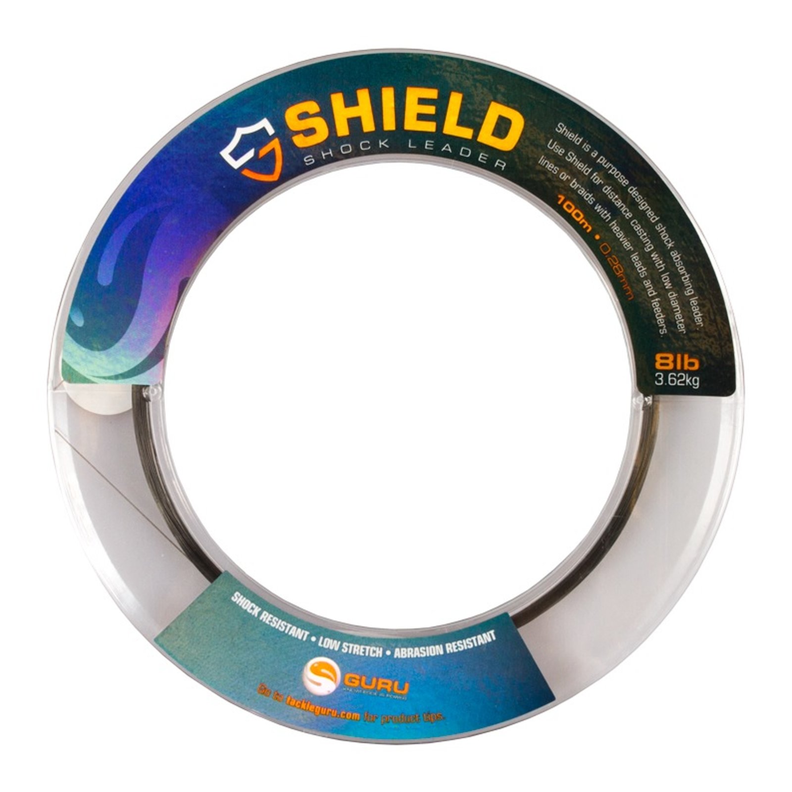 GURU Shield Shockleader Line 100m 0,30mm | 10lb