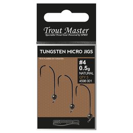 Trout Master Micro Jigs UV Glow 0,5g | 6# | 3Stk.