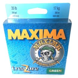 Maxima Treazure Green 0,40mm | 300m | 12,5kg 25lb