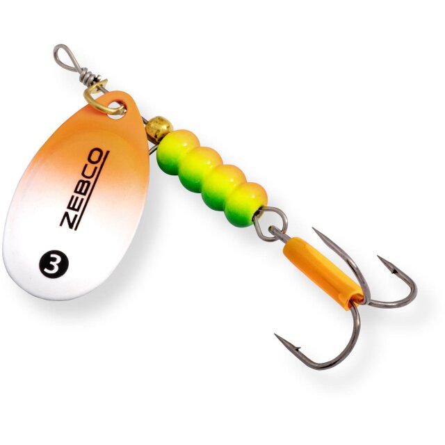 Zebco Trophy Z-Blade silber/weiß-orange