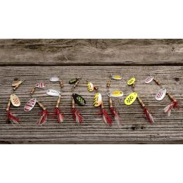 Zebco Trophy Z-Tandem silber / schwarz-gelbe Punkte