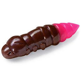 FishUp Pupa 1.2 (10pcs.), #139 - Earthworm/Hot Pink...