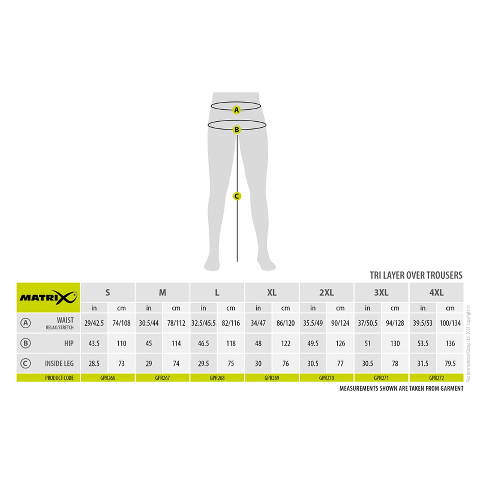 Matrix Tri-Layer Over Trousers 25K Pro